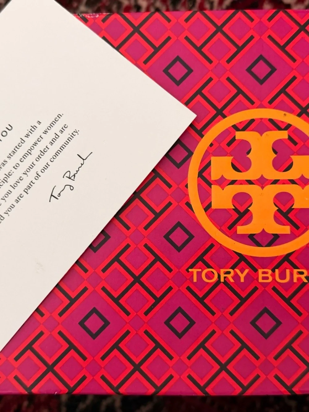 Tory Burch Black Logo-Emblem Heeled Sandals Size 9US - Picture 6 of 6